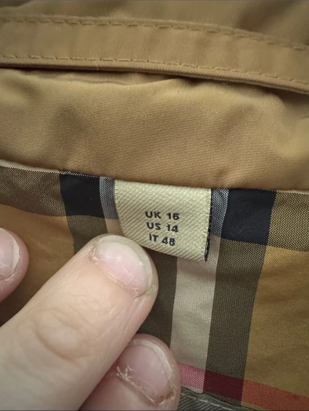 Burberry coated nylon trench coat - Picture 7 of 9